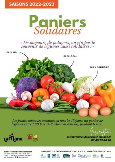 Affiche Paniers solidaires Saison 15